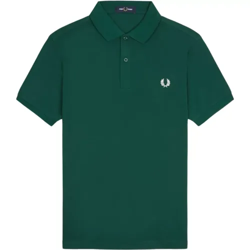 Slim Fit Plain Polo Ivy Fred Perry - Fred Perry - Modalova