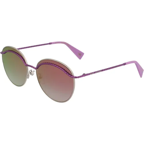 Stylish Sunglasses in Pink/Gold Gradient , female, Sizes: 58 MM - Marc Jacobs - Modalova