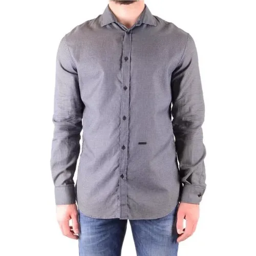 Graphic Checkered Shirt , male, Sizes: M, XS, L - Dsquared2 - Modalova