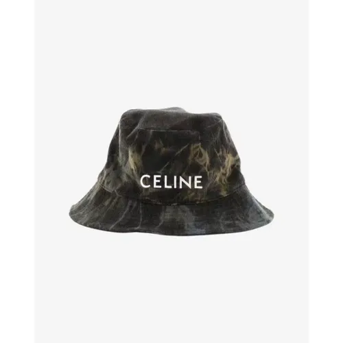 Pre-owned Cotton Hats and Caps , unisex, Sizes: ONE SIZE - Celine Vintage - Modalova