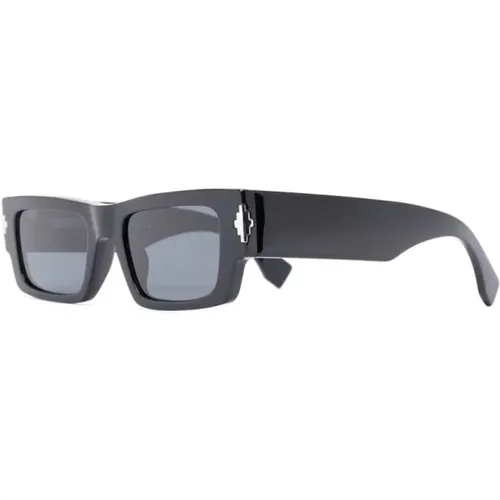 Schwarze Sonnenbrille mit Original-Etui,Sonnenbrille - Marcelo Burlon - Modalova
