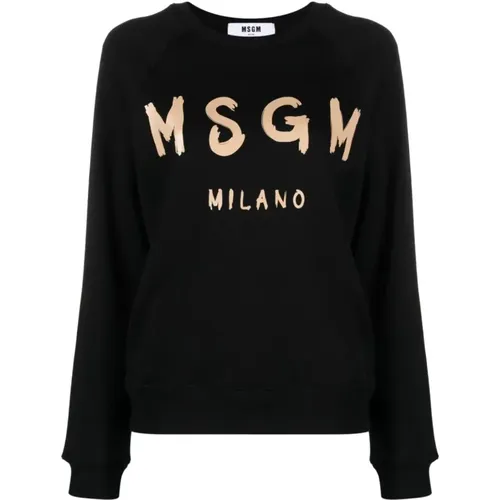 Stylishe Sweatshirts , Damen, Größe: M - Msgm - Modalova