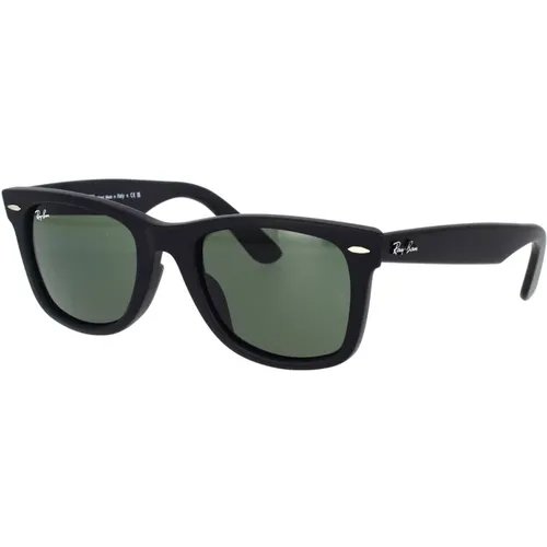 Classic Wayfarer Sunglasses Rb2140F 901S , unisex, Sizes: 52 MM - Ray-Ban - Modalova