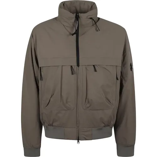 Stylish Walnut Outerwear Jacket Aw24 , male, Sizes: XL - C.P. Company - Modalova