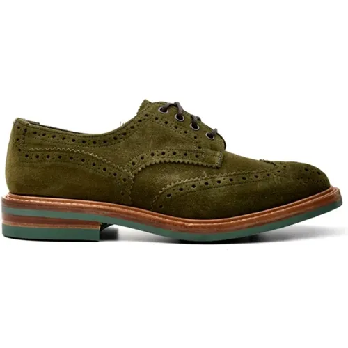 Suede Flat Shoes , male, Sizes: 7 1/2 UK, 8 1/2 UK, 9 UK, 6 1/2 UK, 6 UK, 7 UK, 9 1/2 UK - Tricker's - Modalova