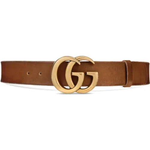 Belt With Double G Buckle , female, Sizes: 90 CM - Gucci - Modalova