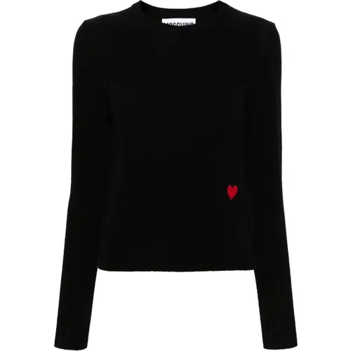 Cashmere Sweater , female, Sizes: XS, S, M - Moschino - Modalova