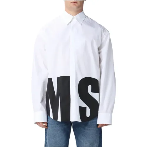 Stylish Shirts , male, Sizes: L - Msgm - Modalova