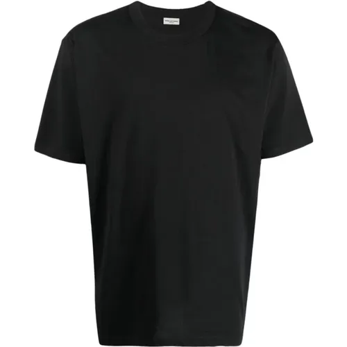 Crew-Neck Cotton T-Shirt , male, Sizes: L - Dries Van Noten - Modalova