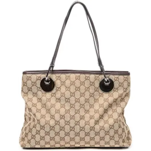 Pre-owned Canvas shoulder-bags , female, Sizes: ONE SIZE - Gucci Vintage - Modalova