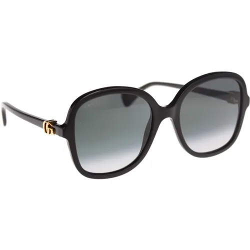 Ikono Sonnenbrillen Verkauf , Damen, Größe: 56 MM - Gucci - Modalova