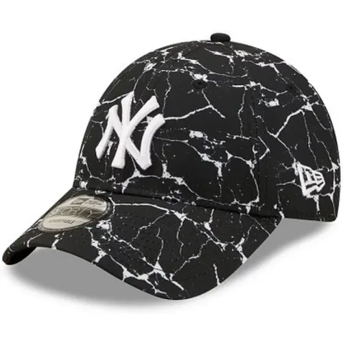 Schwarze Yankees Marble 9Forty Kappe - new era - Modalova