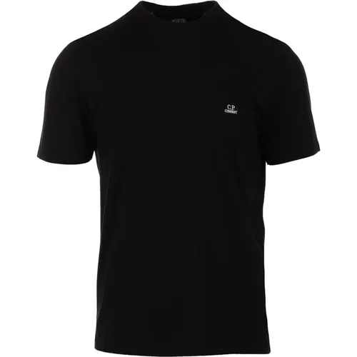 Jersey Logo T-shirt , male, Sizes: S, XL, M, L - C.P. Company - Modalova