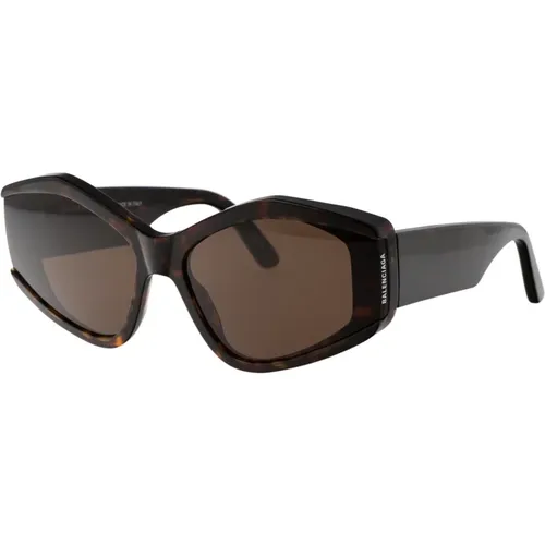 Stylische Sonnenbrille Bb0302S , Damen, Größe: 66 MM - Balenciaga - Modalova