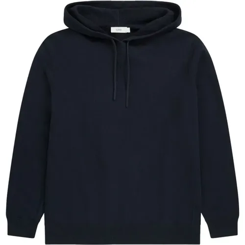 Dark Night Knitted Hoodie , male, Sizes: L, S, XS, M - closed - Modalova