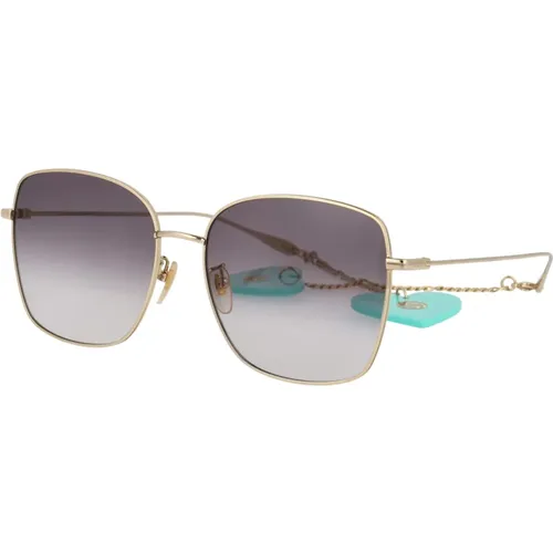 Stylische Sonnenbrille Gg1030Sk , Damen, Größe: 60 MM - Gucci - Modalova