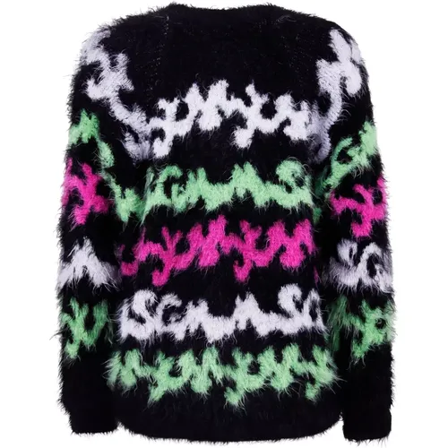 Maglia Sweater / Multi , Damen, Größe: L - Msgm - Modalova
