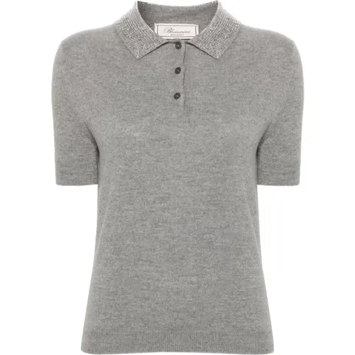 Stilvolle Damen T-Shirts Polos , Damen, Größe: M - Blumarine - Modalova