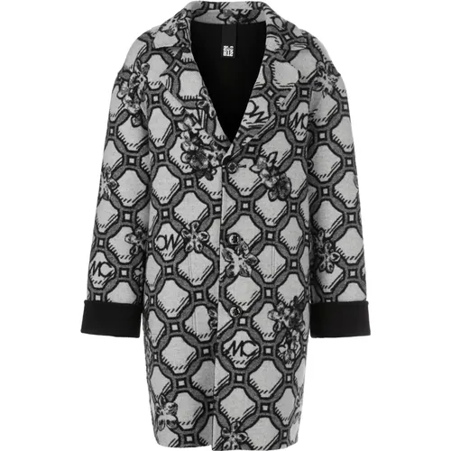 Wendemantel mit Print , Damen, Größe: L - Marc Cain - Modalova