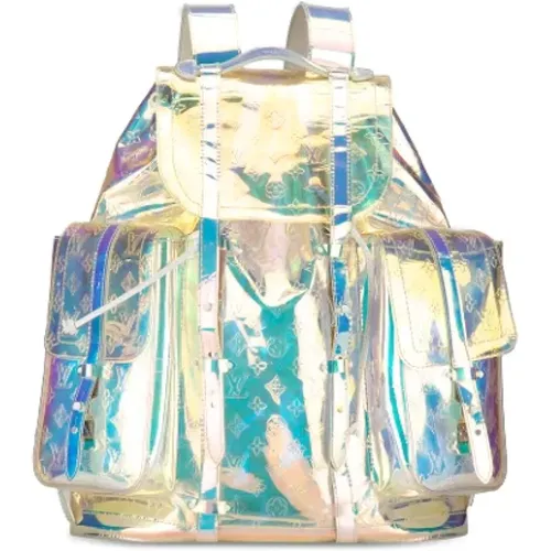 Pre-owned Plastic backpacks , female, Sizes: ONE SIZE - Louis Vuitton Vintage - Modalova