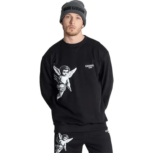 Engel Hoodie , Herren, Größe: M - Gianni Kavanagh - Modalova