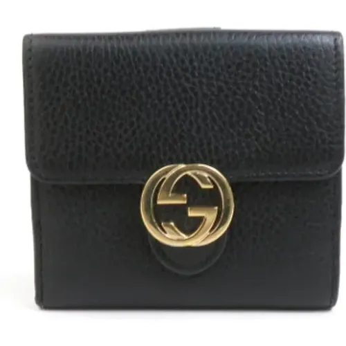 Pre-owned Leather wallets , female, Sizes: ONE SIZE - Gucci Vintage - Modalova