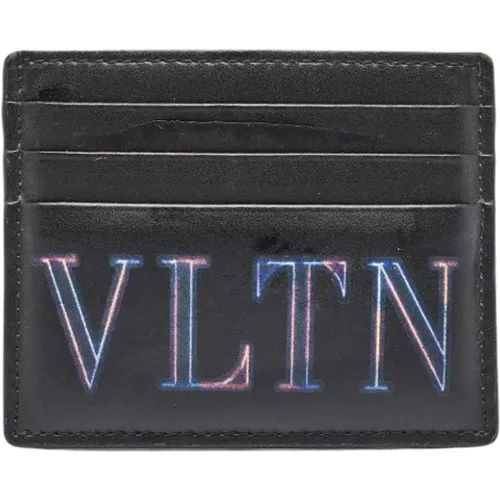 Pre-owned Leather wallets , male, Sizes: ONE SIZE - Valentino Vintage - Modalova