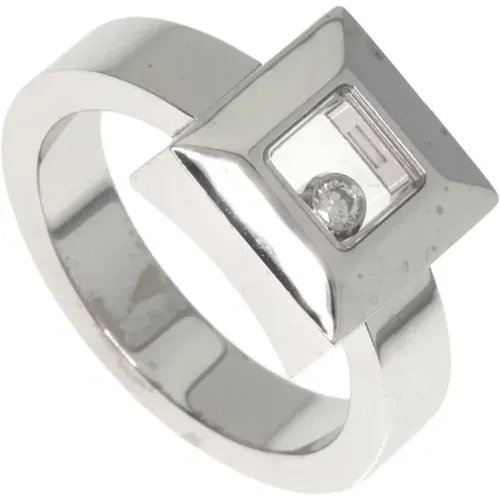 Pre-owned White Gold rings , female, Sizes: ONE SIZE - Chopard Pre-owned - Modalova