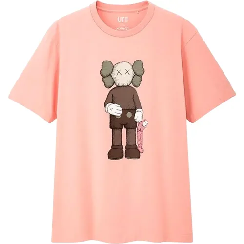 Limitierte Auflage Rosa Companion Tee , Herren, Größe: 2XL - Kaws - Modalova