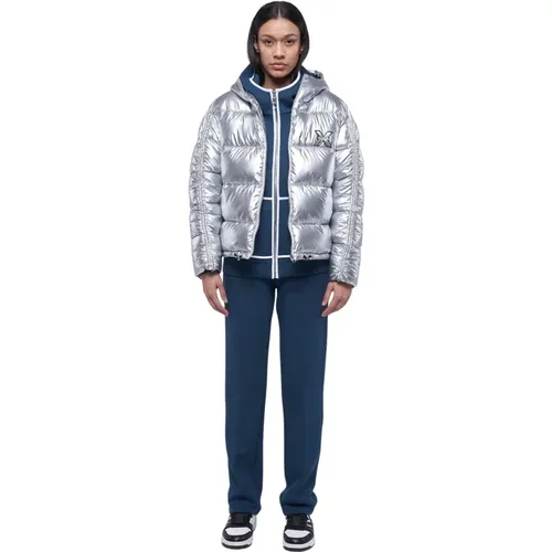 Gepolsterte Jacke mit Logo , Damen, Größe: XS - John Richmond - Modalova