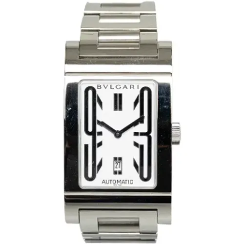 Pre-owned Rostfreier Stahl watches - Bvlgari Vintage - Modalova