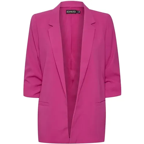 Stylish Blazer Jackets in Various Colors , female, Sizes: M - Soaked in Luxury - Modalova