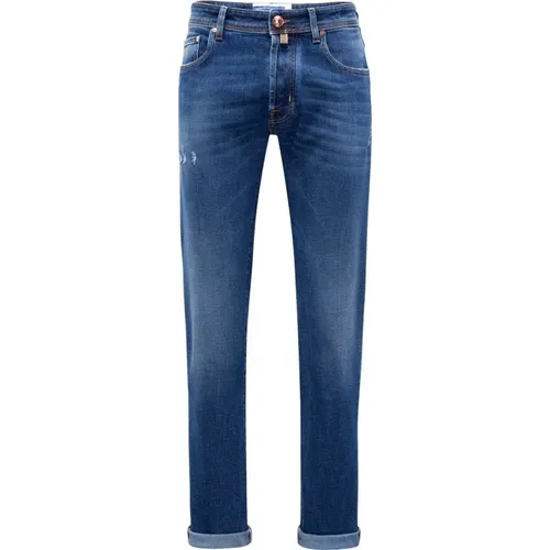 Best-selling Bard Customized Denim Jeans , male, Sizes: W34, W33 - Jacob Cohën - Modalova