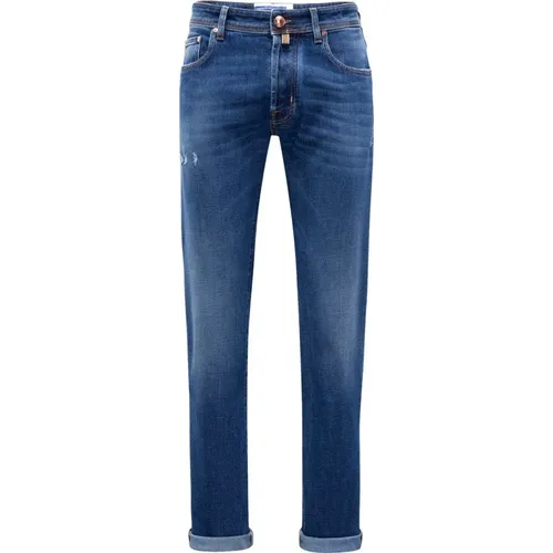 Bestseller Bard Customized Denim Jeans , Herren, Größe: W34 - Jacob Cohën - Modalova