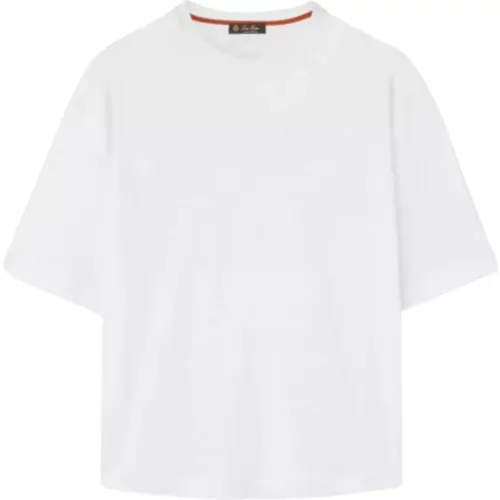 Lightweight Linen T-Shirt , female, Sizes: XS - Loro Piana - Modalova