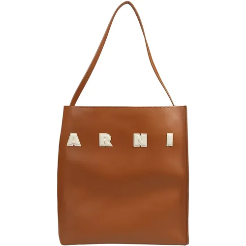 Stylish Shopping Bag , female, Sizes: ONE SIZE - Marni - Modalova