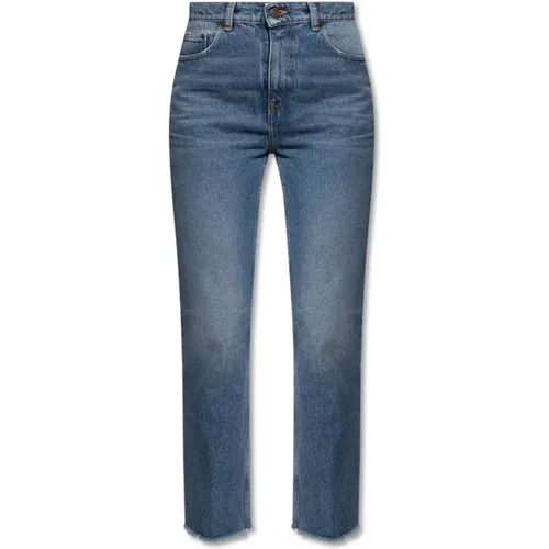 High-waisted jeans , female, Sizes: W27, W25, W30, W26, W29, W28, W24 - Golden Goose - Modalova