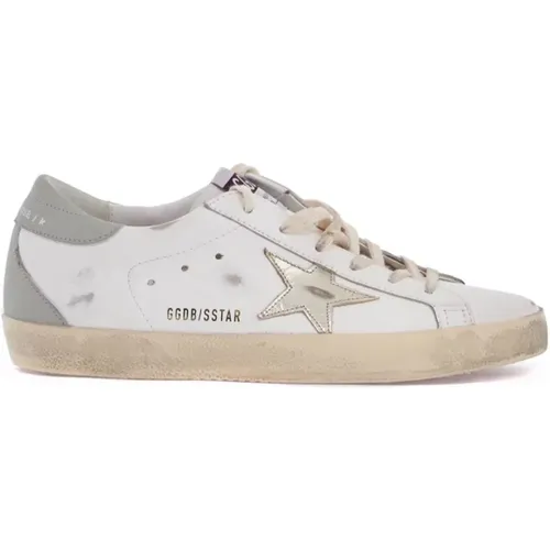 Super-Star Leder Sneakers , Damen, Größe: 37 EU - Golden Goose - Modalova