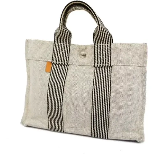 Pre-owned Canvas totes , female, Sizes: ONE SIZE - Hermès Vintage - Modalova