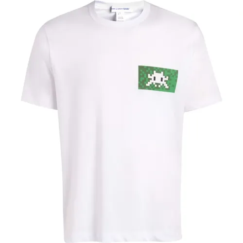 Invader T-Shirts , Herren, Größe: L/Xl - Comme des Garçons - Modalova