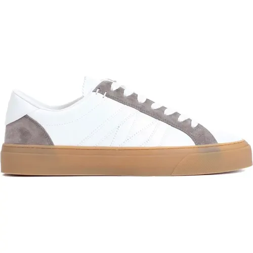 Leather Sneakers Stylish Model , male, Sizes: 11 UK, 8 1/2 UK, 8 UK, 10 UK, 9 1/2 UK, 9 UK, 7 UK - Moncler - Modalova