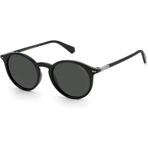 Schwarze Resin Sonnenbrille mit UV-Schutz - Polaroid - Modalova