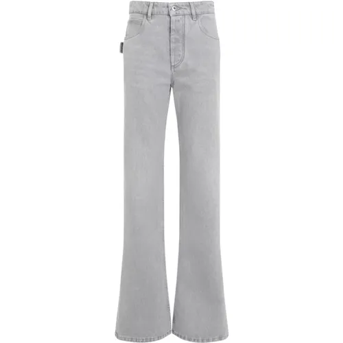 Grey Trousers Aw24 Women's Clothing , female, Sizes: XS, S, 2XS - Bottega Veneta - Modalova