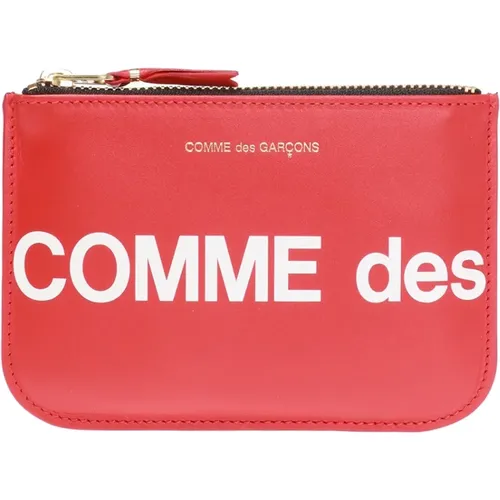 Logo-printed pouch , female, Sizes: ONE SIZE - Comme des Garçons - Modalova