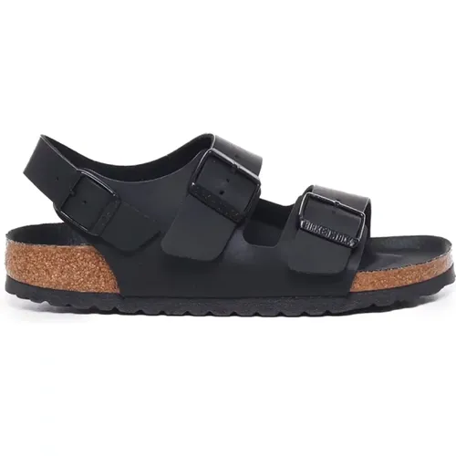 Schwarze Sandalen für Männer und Frauen , Herren, Größe: 40 EU - Birkenstock - Modalova