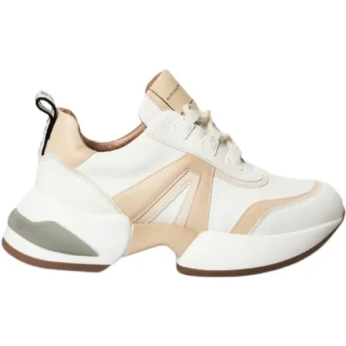 Marmor Sneakers in Weiß/ Leder , Damen, Größe: 39 EU - Alexander Smith - Modalova