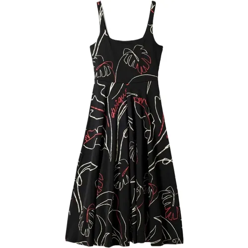 Long Dress Cambridge Collection Spring/Summer , female, Sizes: XS, S - Desigual - Modalova