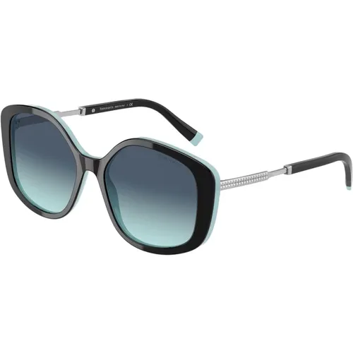 Blue Shaded Sonnenbrillen , Damen, Größe: 54 MM - Tiffany - Modalova
