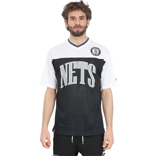 Brooklyn Nets NBA Arch Graphic T-shirt , Herren, Größe: M - new era - Modalova