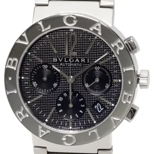 Pre-owned Metal watches , male, Sizes: ONE SIZE - Bvlgari Vintage - Modalova